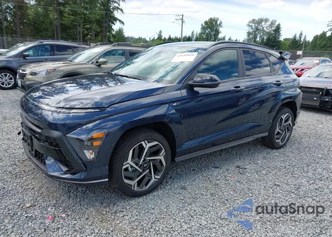 2025 Hyundai Kona N Line S z USA, uszkodzony, nr VIN KM8HBCA33SU190777